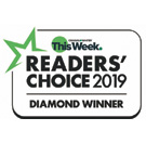 2019 Readers Choice Diamond award for best Oshawa Whitby Dentists.
